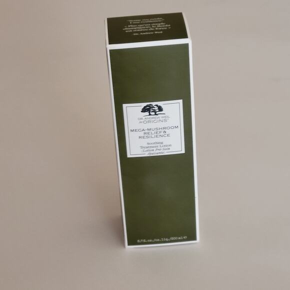 Origins Mega Mushroom Relief Resilience Soothing Treatment Lotion 6.7 oz New - Picture 1 of 8